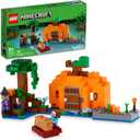 LEGO Minecraft The Pumpkin Farm - Building Toy for Kids Age 8+ - Toy for Boys, Girls, & Gamers W/Steve Minifigure, Witch, & More - 21248