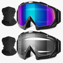 Motorcycle Goggles, Dirt Bike Goggles ATV Offroad Riding Motocross Protective UTV Helmet Glasses for Adults Youth Kids