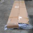 King Size Bed Frame, King Size Platform Bed Frame with Upholstered Button Tufted Headboard, Strong Wood Slats, No Box Spring Needed, Mattress Foundation, Easy Assembly Grey