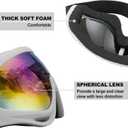 Ski Goggles, Motorcycle Goggles, 3 Pack Snowboard Snow Goggles for Men Women Adult Youth