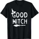 Good Witch Halloween Graphic October T-Shirt Size: 2X