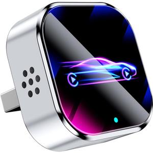 2026 Wireless CarPlay Adapter Upgrade Wired CarPlay to Wireless, Mini USB Design for Cars with Built-in Wired Apple CarPlay Plug and Play Easy Use Fast Stable Connection Car Play for iPhone (Multicolor)
