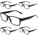 Gaoye Professional Reading Glasses for All Day - Computer Readers with Blue Light Protection - Value Pack, +2.5 