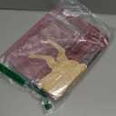 Christmas Reindeer Throw Pillow Covers 18x18 Set of 2, Red Plaid Embroidered Deer Cushion Covers, Rustic Farmhouse Holiday Decorative Tartan Pillow Cases for Sofa Couch Bedroom Home Decor