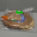 Beistle White Fabric Pilgrim Bonnet Costume Accessory (One Size) 2 Pack