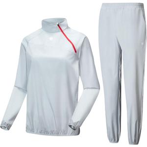 HOTSUIT Sauna Suit for Women Anti Rip Sweat Suit for Weight Loss Odorless Sauna Jacket Pant for Workout Gym (Large)