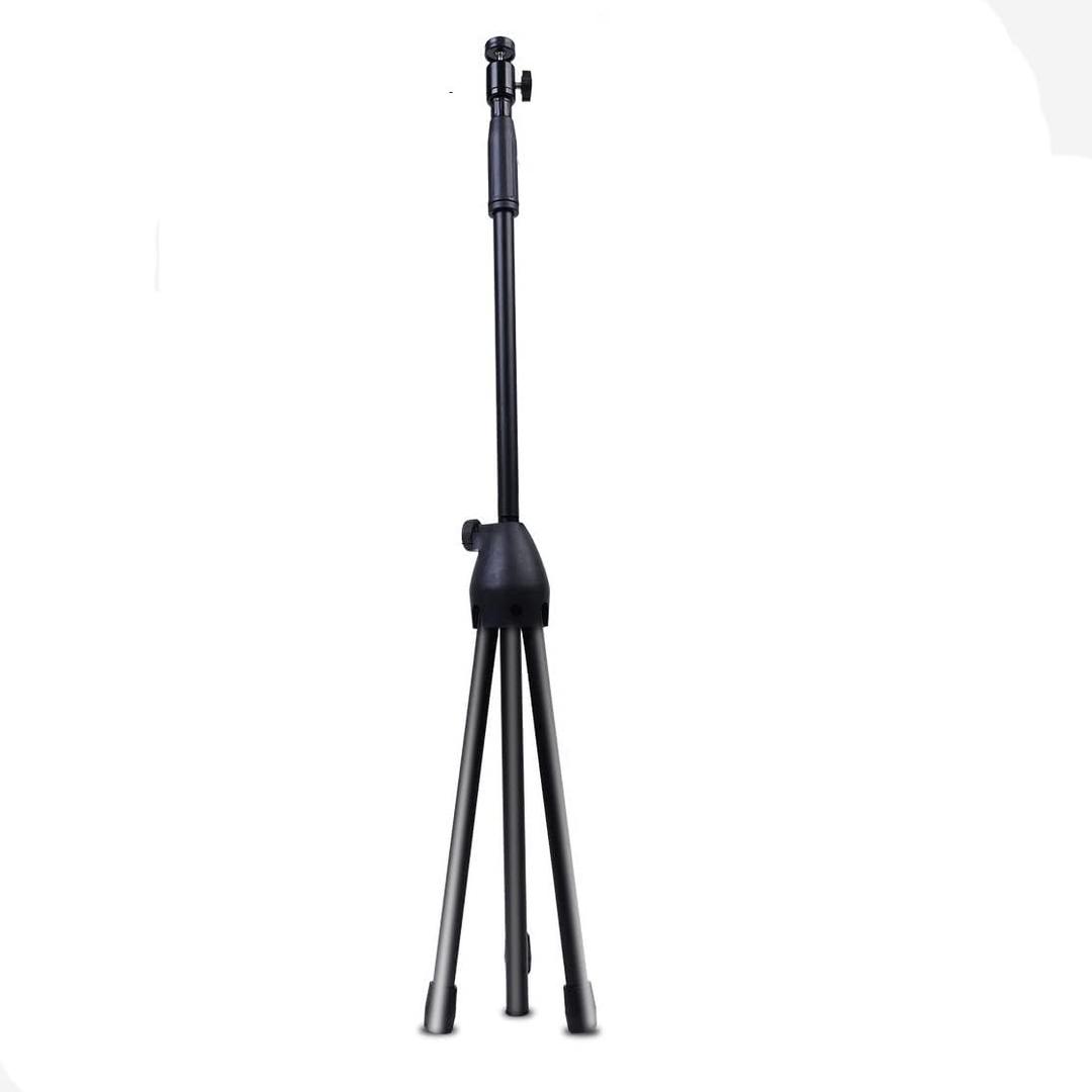 Projector Mount Floor-standing Projector Tripod Adjustable Stand Spherical Head Can Be Rotated 360 Height Can Be Adjusted 29.52-57.08" Adjustable Projector Stand (Black)