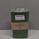 Urban Villa Cloth Napkins Hemstitch Dinner Napkins Set of 12 20X20 100% Cotton Absorbent Washable Durable Reusable Cloth Napkins for Farmhouse Party Hotel Lunch Restaurant Everyday Use - Sage