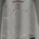 French Toast Girls' Fitted Short Sleeve Wrinkle-Resistant Blouse (18, White)