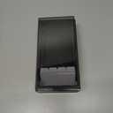 1InTheOffice Business Card Holder Desk, Name Card Organizer with Dividers and Index Tabs, Smoke/Black 650 Cards Capacity