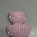 Abbylike Bell Boots for Horses 1 Pair/2 Pair, Protect Against Hoof Impact Trauma, Rubber Bell Boots Horse Care for Turnout, No Rub Design Wrap Hook and Loop (Large, Pink)