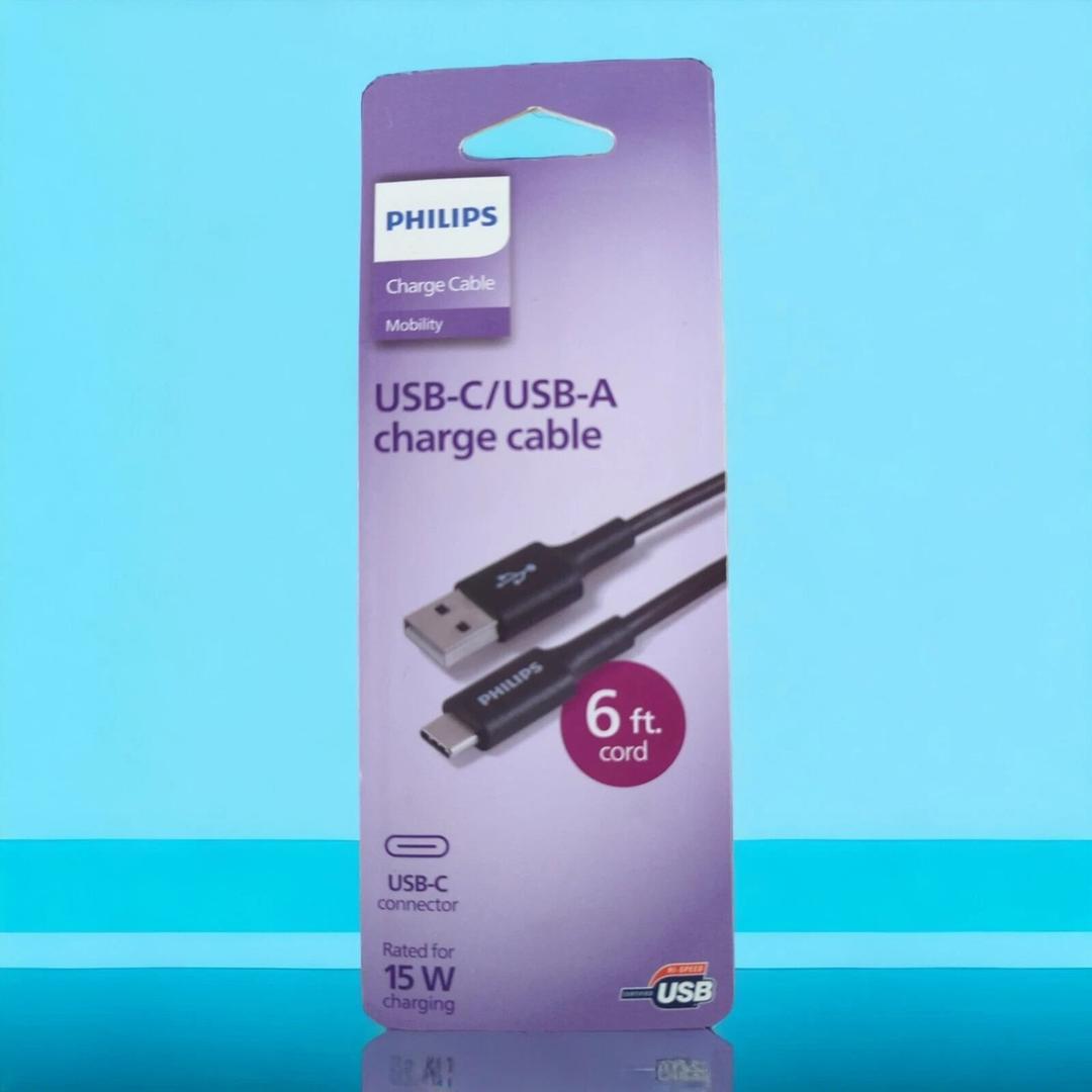 Philips USB-C to USB-A Charge Cable 