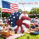 Independence Day Wooden Sign, Patriotic Wood Decor, Holiday Theme Wall Sign