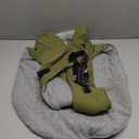 Lelepet Warm Dog Coat Reflective Fleece Vest Waterproof Dog Jacket with Adjustable Buckle Hook & Loop Windproof Cold Weather Coats, Army Green, XL