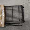 VIPEK R2C Medium Heavy Duty Clothes Rack Rolling Garment Rack with Cover Adjustable Clothing Rack for Hanging Clothes Portable Closets with Double Rods, Black Rack with Black Upgraded Polyester Cover