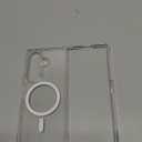 FNTCASE for Samsung Galaxy Z-Fold-7 Case: Magnetic Clear Military Grade Drop Protection Anti Yellowing Cell Phone Cover - Rugged Shockproof Protective Bumper Transparent Phonecase