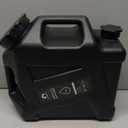 GoCampDirect Camping Water Container - 3.2 Gallan Water Jug with Spigot| Portable Water Tank for Outdoor Hiking Picnic Supplies-Black