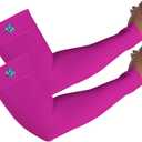 Arm Compression Sleeves for Men and Women, Athletic, Sports, Muscle, Joint, Elbow Support, Small