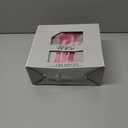 WDF 180 Pieces Pink Plastic Silverware Disposable - Clear Pink Cutlery Sets 60 Forks, 60 Knives and 60 Spoons - Heavy Duty Disposable Utensils for Wedding, Party