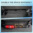 SZYANG Seat Bottom Divider Panel Compatible with 2015-2025 Ford F150 Under Seat Organizers Molle Panel Replacement for 2015-2025 F-150 Accessories