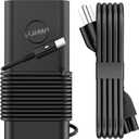 130W USB-C Laptop Charger AC Adapter Compatible with Dell XPS 15, 17, 9500, 9510, 9520, 9530, 9700, 9710, 9720, Precision 5550, 5560, 5570, 5530, 5750, 5760, Latitude 5410, 5510, 5520, 5431 Power Cord