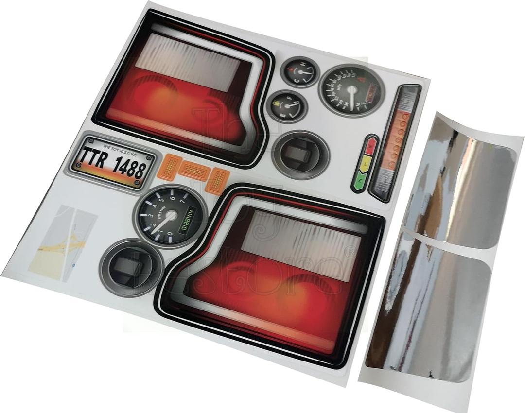 Toy Restore Replacement Stickers fits Power Wheels Ford F-150 Older Model 12Volt