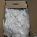 1,000 Plastic Disposable Soup Spoons Bulk White Medium Weight Disposable Silverware Plastic Cutlery Spoons