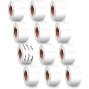 Labelife Compatible File Folder Labels 9/16" x 3-7/16" Replace for Label 30327 (30576) LW 1-Up Labels for 450, 450 Turbo, 450 Twin Turbo, 450 Duo, 4XL, 400 Printer, 12 Rolls