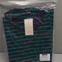 LilyCoco Women's Short Sleeve Striped Shirt Summer Crewneck T Shirt Basic Tops, M