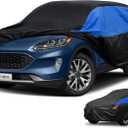 Ford Car Cover Custom Fit Ford Escape Waterproof All Weather, Lightweight Full Exterior Cover for Automobiles Outdoor Sun UV Rain Dust Snow Wind Protection.