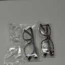 Okany Blue Light Glasses for Kids 3 Pack Blue Light Blocking Glasses for Girls Boys Computer Gaming Screen Glasses, Anti Glare Eyestrain Teen Fashion Glasses Age 3-10 (Grey Black+Transparent+Leopard)