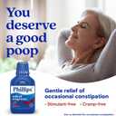 Phillips Milk of Magnesia Liquid Laxative, Wild Cherry Flavor, Stimulant Free, Cramp Free Relief of Occasional Constipation*, Effective in 30 minutes - 6 hours, #1 Milk of Magnesia Brand, 26 oz
