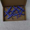 8 Pcs ABS Deck Spacer Tool,4 Thicknesses Deck Board Spacers(1/16", 1/8", 3/16", 1/4"),Blue Deck Spacers Assorted for Pressure Treated Composite Decking