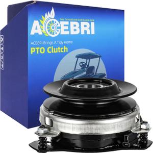 PTO Clutch for Warner for John Deere Hydro 185, F525, F510, LX172, LX173, LX176, LX178, LX186, LX188 Pto Clutch, for John Deere GS25 GS30 GS45 GS75 HD45 180 185 AM125082, AM126710 Mower Clutch