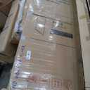 Frameless Hinged Shower Door, Single Swing Shower Panel with 5/16” (8mm) Tempered Glass, 180° in & Out Opening, 10mm Adjustable for Non-Vertical Walls (Brushed Gold, 30" x 72")