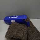 MIULEE Pack Of 2 Faux Fur Chocolate Throw Pillow Covers 18x18 Inch Boucle Decorative Sherpa Pillow Covers Fuzzy Accent Soft Sheepskin Fleece for Boho Home Decor Sofa Living Room Couch Bed