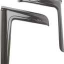 RealTruck Belmor VL-881-1 Smoke Ventvisor Side Window Deflector for 2002-2017 Western Star 4900EX Low Max