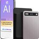 UMEVO Note Plus AI Voice Recorder : Unlimited Transcribe & Summarize, AI Note Taking Device 64GB with Case, App Control, 140 Languages for Calls, Lectures, Meetings, Interviews (Rose Gold)