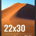 LaVie Home 22x30 Picture Frame for Wall Display, 22x30 Black Picture Frame with HD Plexiglas, 22 x 30 Poster Frame 1 Pack, Display Frame for Vertical or Horizontal, Classic Collection