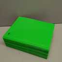 Mr. Pen- Plastic Folders with Pockets and Prongs, 24 Pack, Letter Size | Green, Flexible Plastic Folders with Prongs, Clear Front Pocket and Card Slot