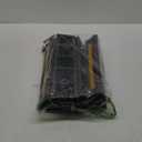 4 Pack Garage Parking Aid, 16.9'' Parking Stopper for Garage, Car Truck Curb Floor Parking Lot Wheel Tire Stops Bumpers with Reflective Yellow, Parking Gadgets Protects Garage Walls and Car