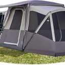 TIMBER RIDGE 5-9 Person SUV Tent with Screen Porch and Awning for Family Camping, Weather Resistant and Portable Van or Car Tent, Includes Rainfly and Storage Bag, 13' W X 10' L X 7.1' H