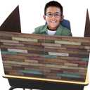 Teacher Created Resources Reclaimed Wood Design Privacy Screen