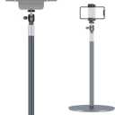 Nycetek Webcam Stand, Light Stand Tripod with 360° Rotatable Ballhead for DSLR Camera, Ring Light, Webcam, Desktop Tripod for Video Recording, Shooting, Game Streaming, YouTube