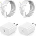 Long iPhone Charger Cord,[Apple MFi Certified]2 Pack 20W Type C Phone Charger Block 6FT USB C to Lightning Charging Cable for Apple iPhone 14/14 Pro Max/13 Pro/13/12 Mini/12 Pro Max/11 Pro Max/XS/iPad