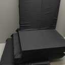 D&D Futon Furniture Portable Trifold Mattress, Foldable Foam Mattresses Small Space Saving Guest, Floor Fold Out Bed Ottoman, 4 inch Folding Cushion Pad Camping RV (Full Size 4x54x75, Black)