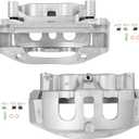 SCITOO Rear Left & Right Disc Brake Calipers With Bracket 18B5307 18B5306 | Fit For Chevrolet,For GMC Models - For Sierra 2500 HD 2011-2019,For Sierra 3500 HD 2011-2019,For Silverado 2500 HD 2011-2019