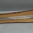 Ivilon Drapery Window Curtain Rod - End Cap Style Design 1 Inch Pole. 72 to 144 Inch Color Warm Gold