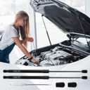 Qty(2) Hood Lift Shock Strut Supports for Ford F250 F350 F450 Super Duty 2017 2018 2019 2020 2021 2022 Replaces 4B965360,HC3B16C827AA