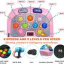 Toy Whack Game Mole for Girls, Toddler Toys for 3-8 Year Old Girls, Kids Gift for Girls Ages 3, 4, 5, 6, 7, 8, 9, 10+ Years Old, 3-12th Birthday Interactive Educational Toys with Sound, Light, 3 Modes